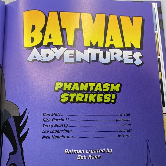 Batman Adventures DC Comics Phantasm Strikes! By Dan Slott Hardcover - Picture 11 of 15